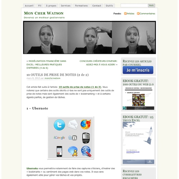 10 outils de prise de notes (2/2)