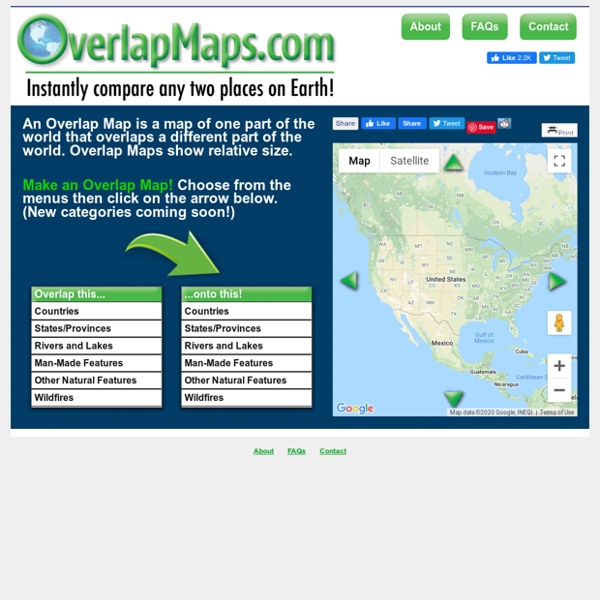 OverlapMaps - Instantly compare any two places on Earth!
