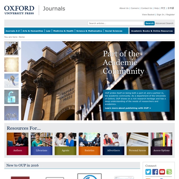 Oxford Journals