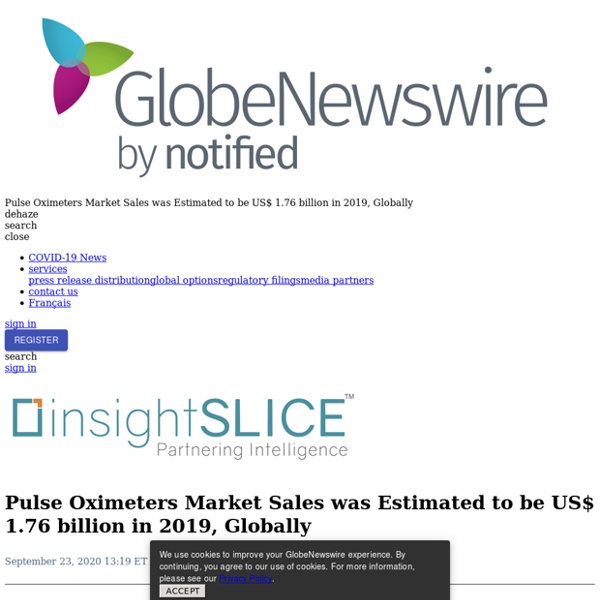 Pulse Oximeters Market Sales was Estimated to be US$ 1.76