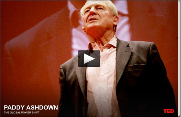 Paddy Ashdown: The global power shift