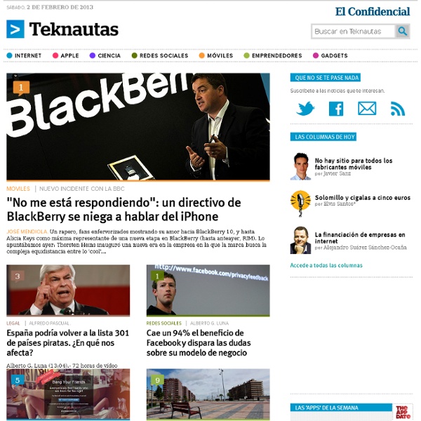 Noticias de Tecnología y Emprendedores