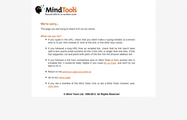 Subscribe to the Free Mind Tools Newsletter and Time Management Toolkit