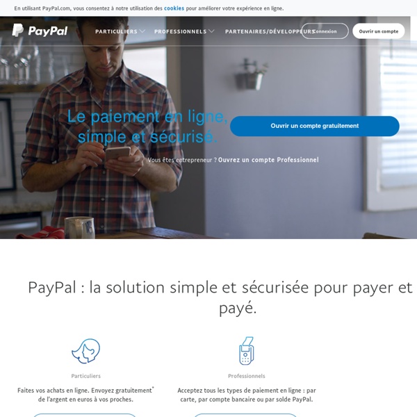 Use PayPal at Millions of Online Stores - It's Free, Safe and Secure