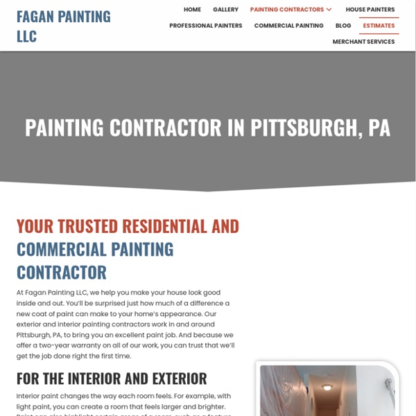 Painting Contractor in Pittsburgh, PA