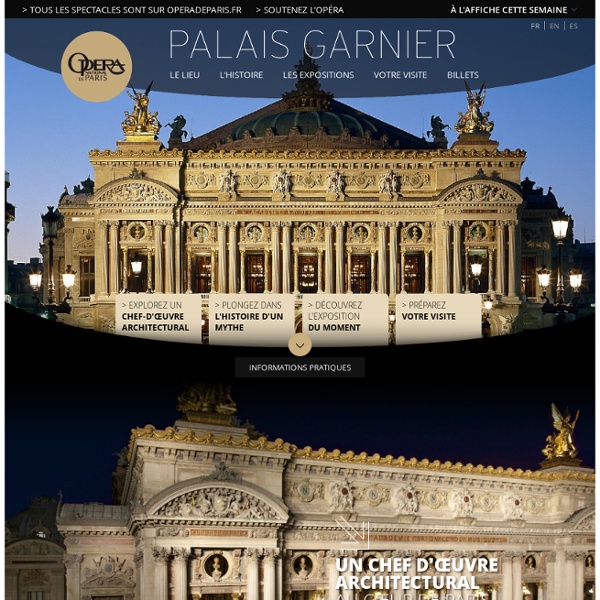 Visite virtuelle du Palais Garnier