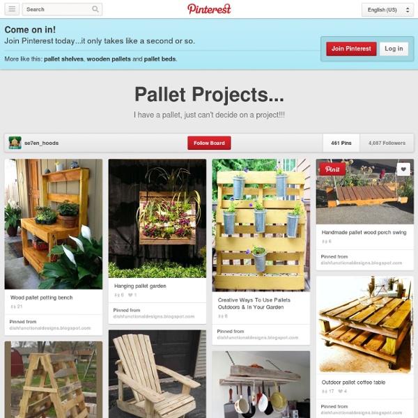 Pallet Projects...
