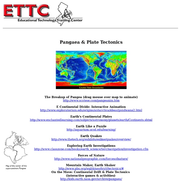 Pangaea & Plate Tectonics
