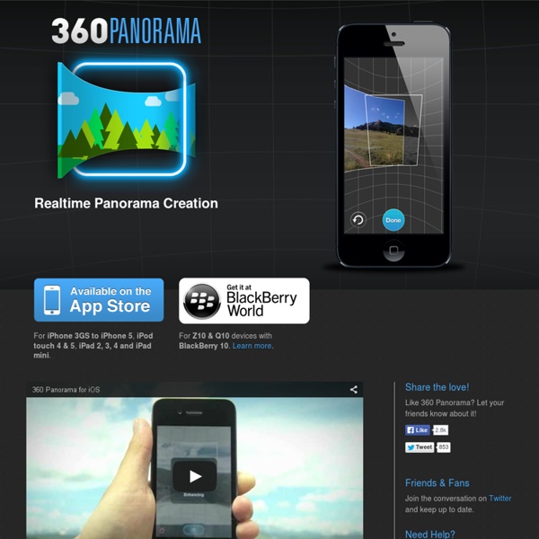 360 Panorama - Realtime panorama creation from Occipital
