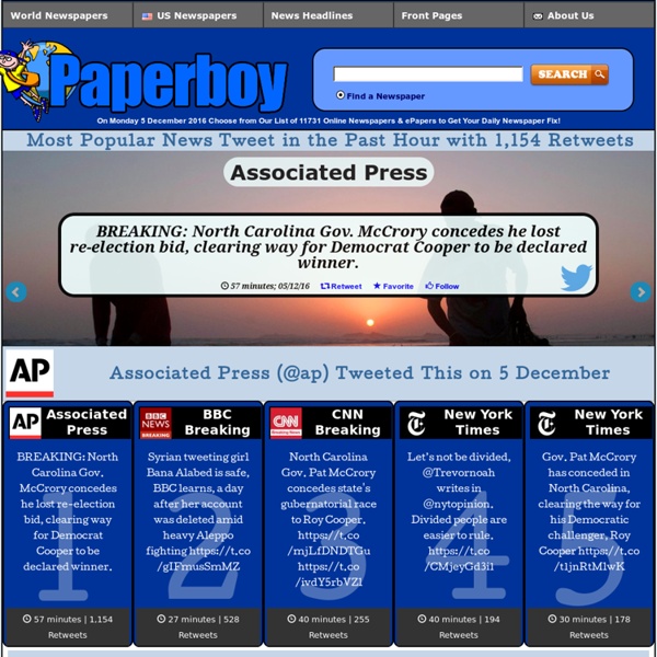 Paperboy Online Newspapers