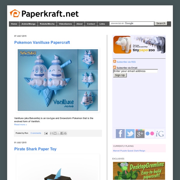 steve papercraft - online puzzle
