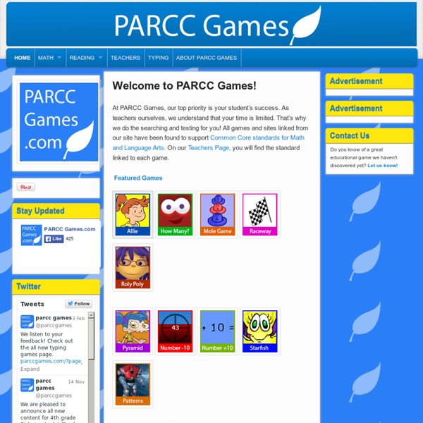 Games to help you prepare for the PARCC