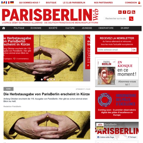 Le Magazine ParisBerlin