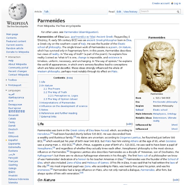 Parmenides