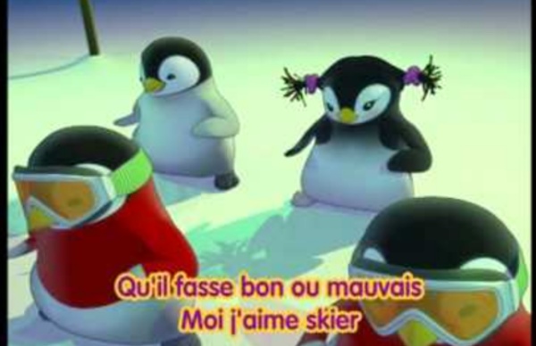 Pigloo - Moi j'aime skier - ( paroles ) YourKidTV