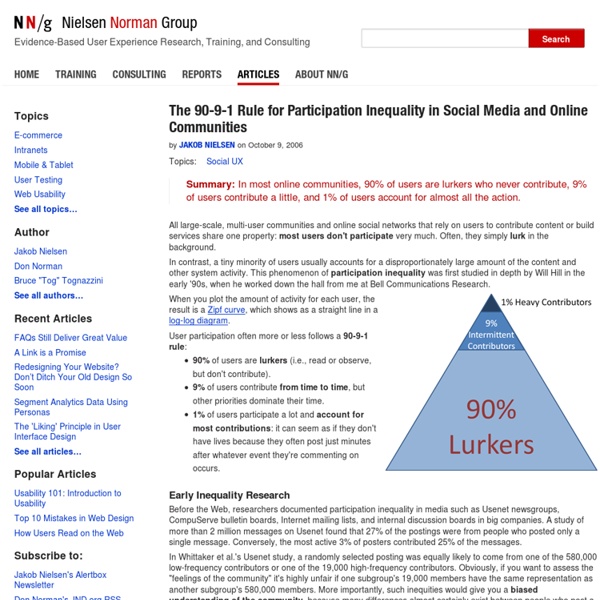 Participation Inequality: Encouraging More Users to Contribute