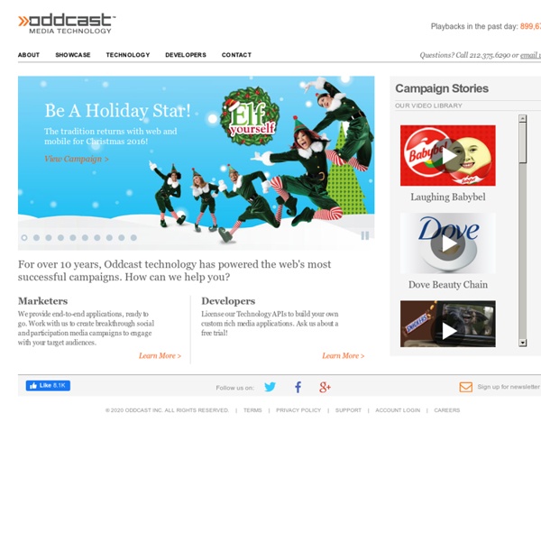 Oddcast - The Participation Marketing Company