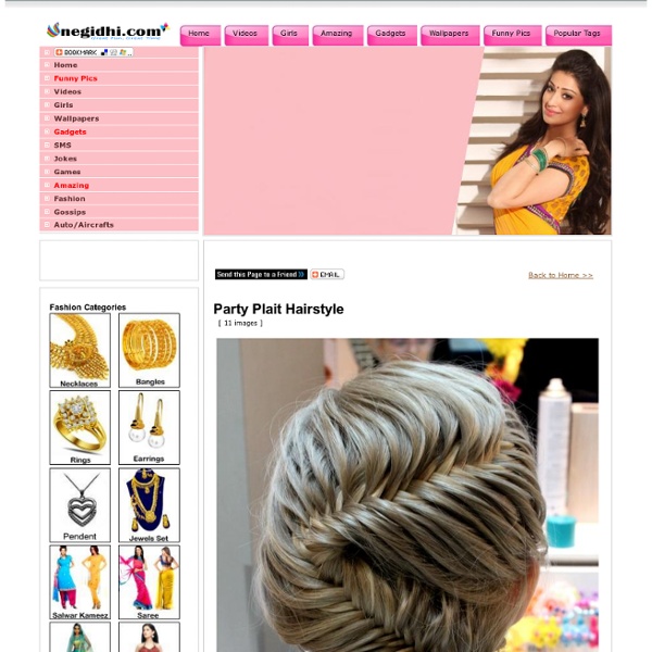 Party Plait Hairstyle