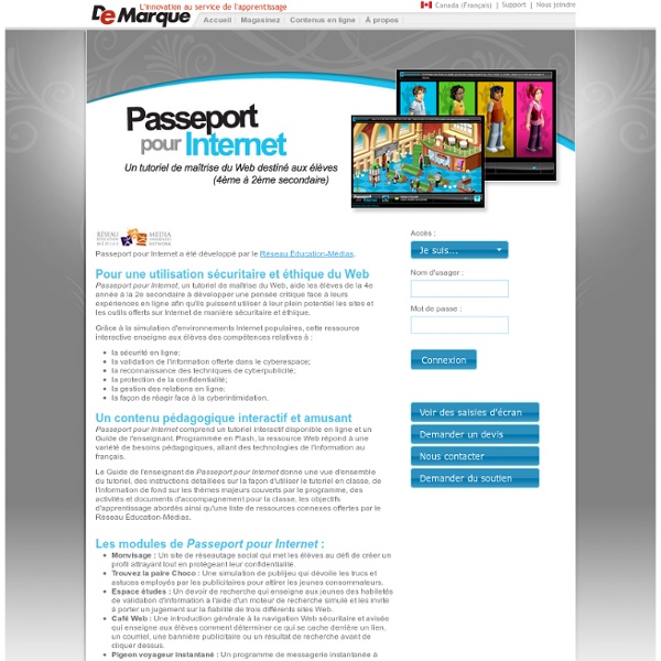 Passeport pour Internet