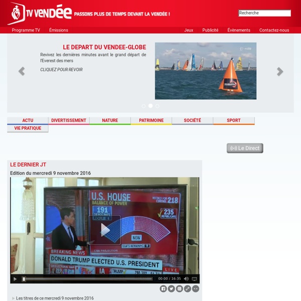 TV Vendée - Passons plus de temps devant la Vendée