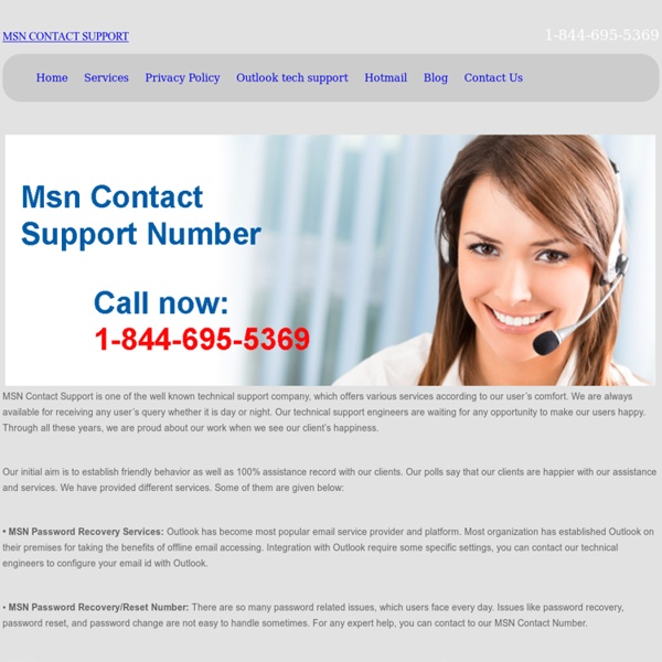 MSN Password Reset Recovery Support Number Email Account Hacked