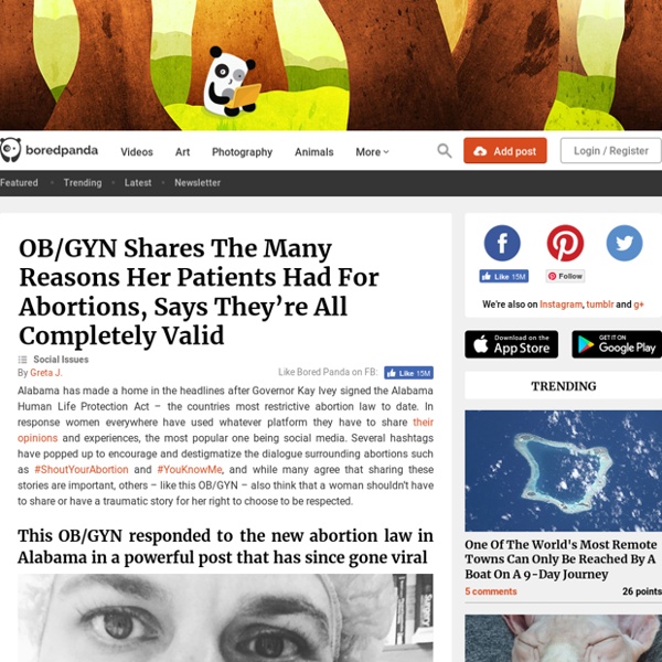 OB/GYN Shares Reasons Her Patients Had For Abortions click 2x