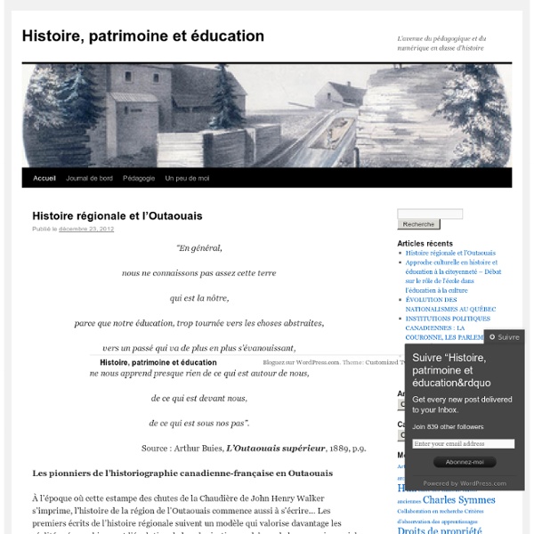 L'avenue du pédagogique et du numérique en classe d'histoire