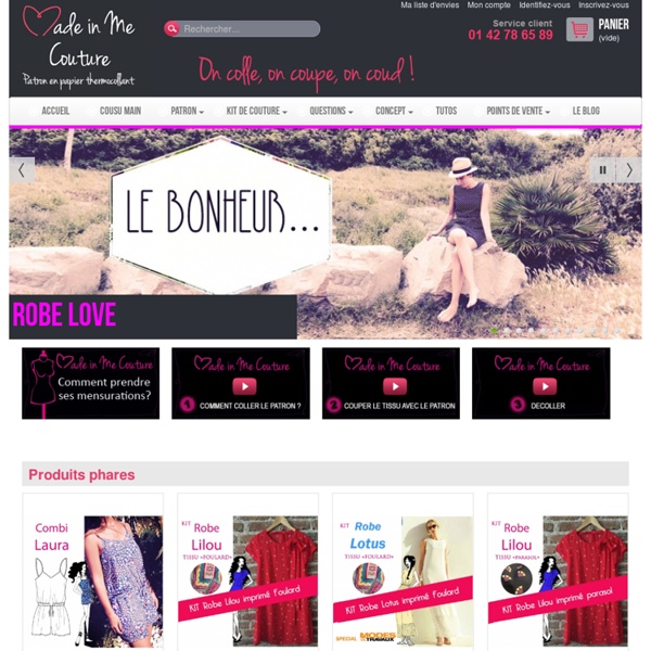 Patron Couture - madeinmecouture.com