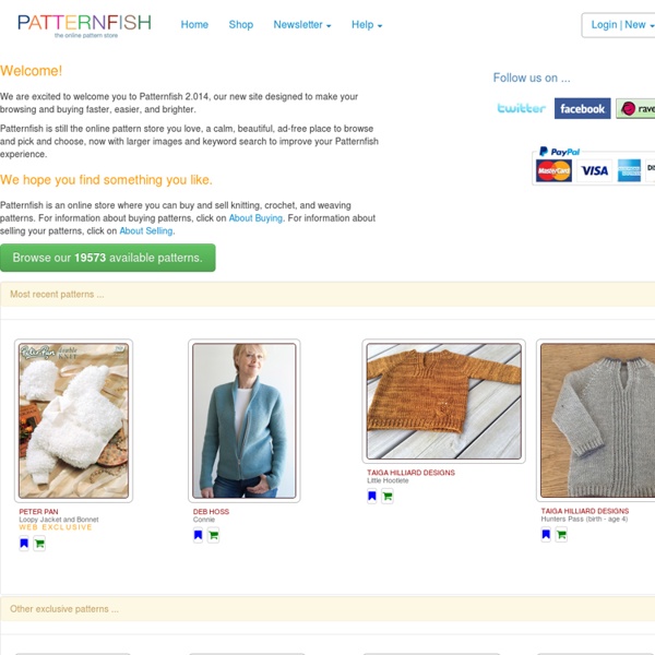 PATTERNFISH - the online pattern store