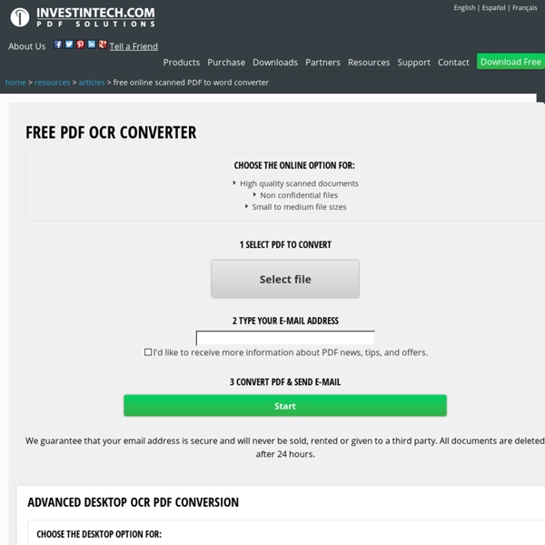 PDF OCR Online Converter