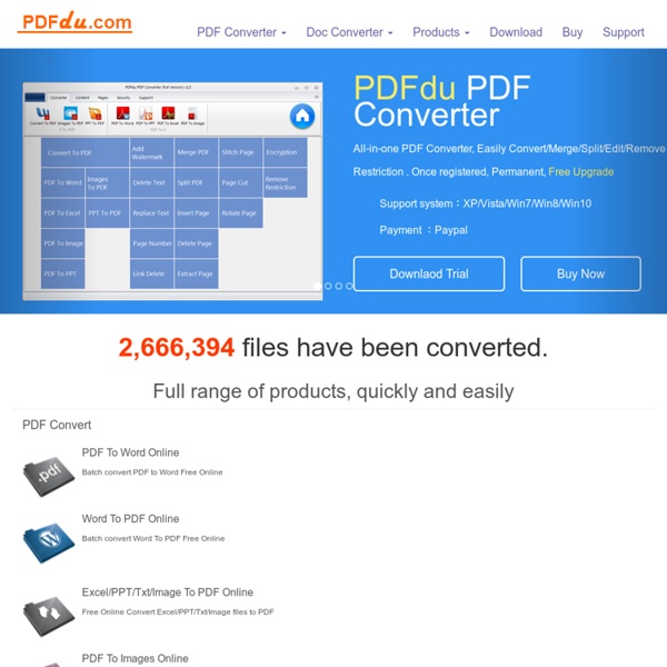 Free Online PDF Converter