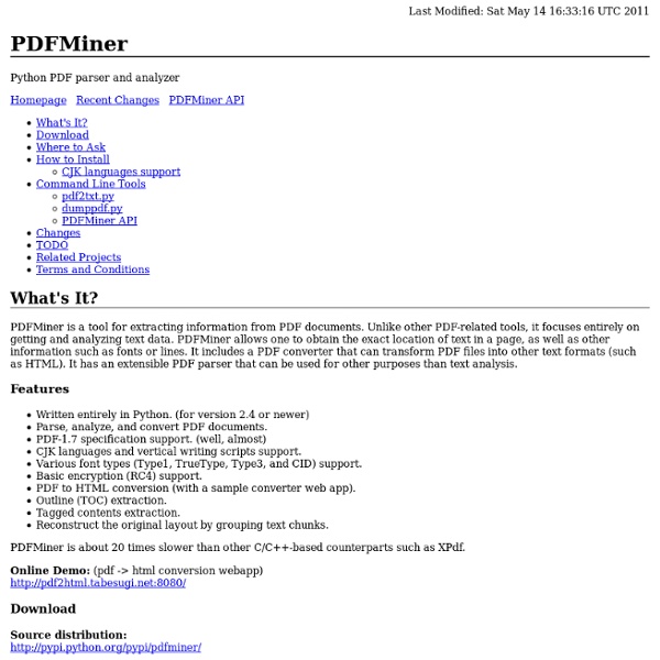 PDFMiner