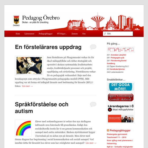 Skolan – en plats för utveckling