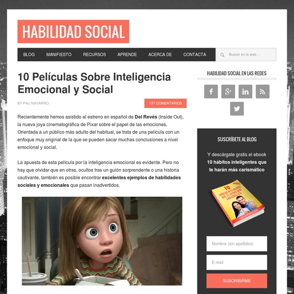 10 Películas Sobre Inteligencia Emocional y Social