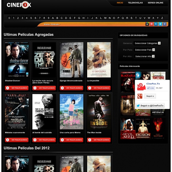 PELICULAS EN LINEA GRATIS - CINEFOX.TV