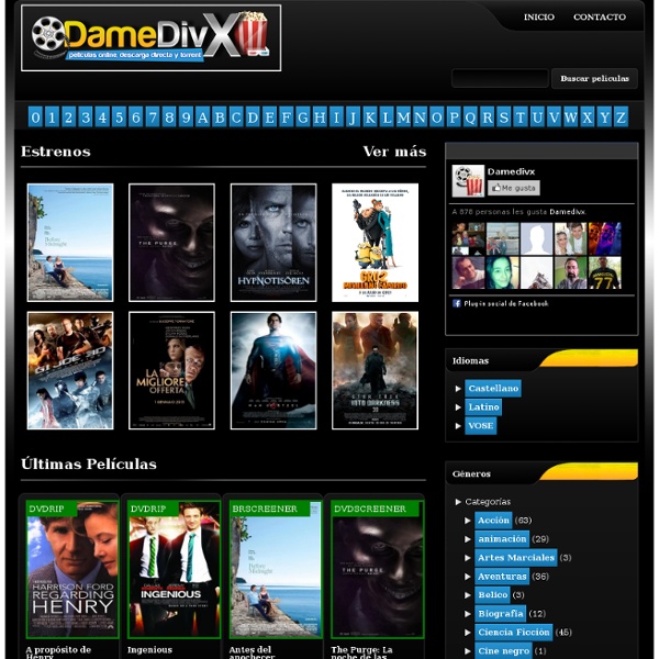 Ver y Descargar peliculas online gratis, el mejor cine online  Pearltrees