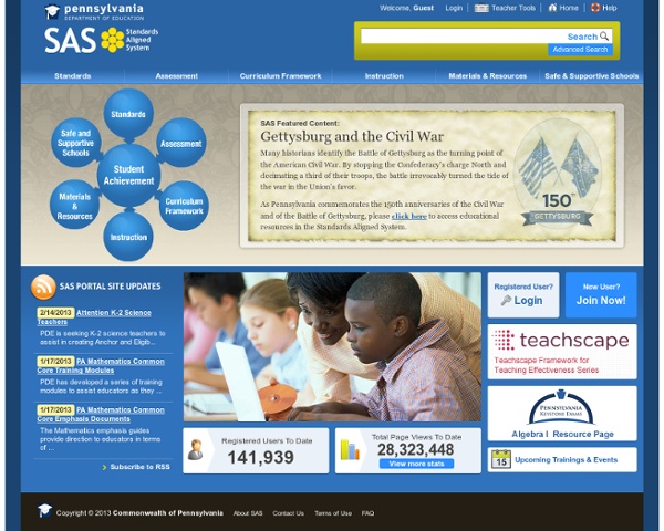 SAS - Pennsylvania Department of Education Standards Aligned System
