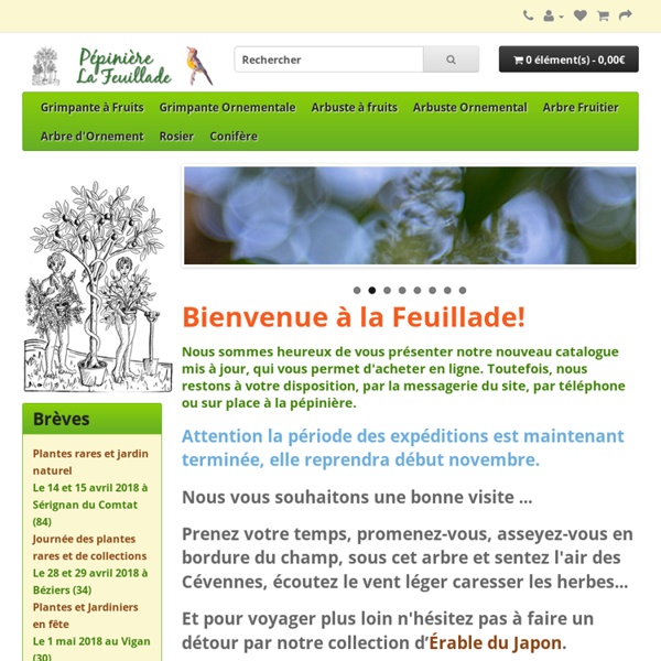 Pépinière La feuillade Gard : variétés anciennes et rustiques