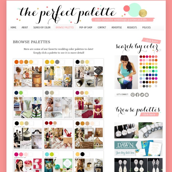 Browse Our Palettes