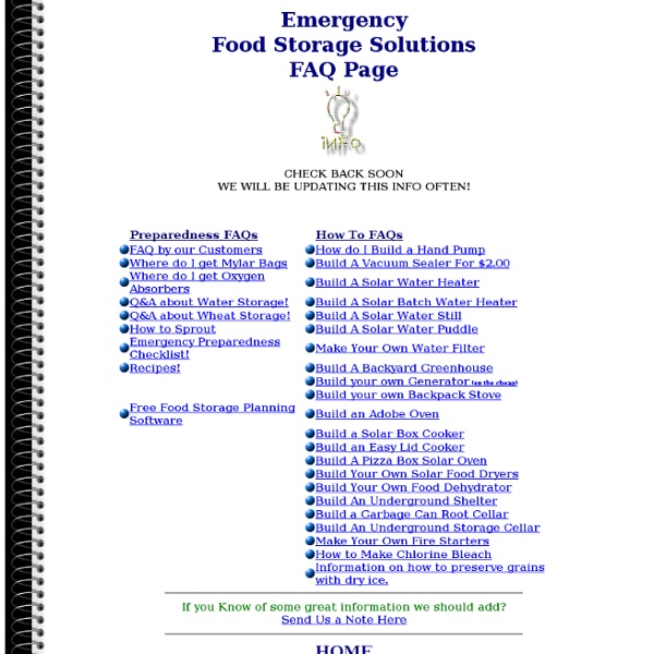 Perma Pak - frequently asked questions page