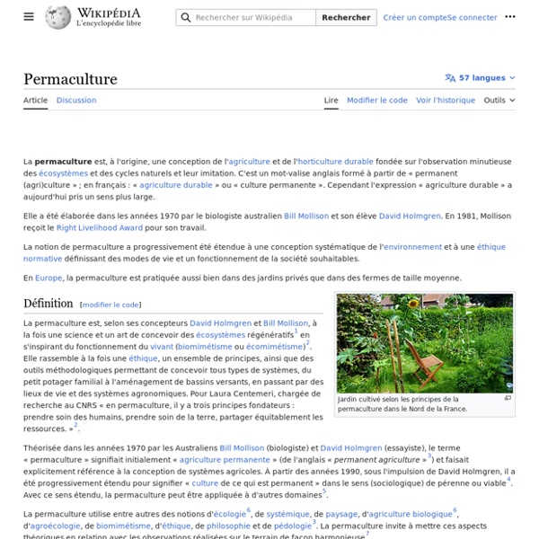 WIKIPEDIA – permaculture.