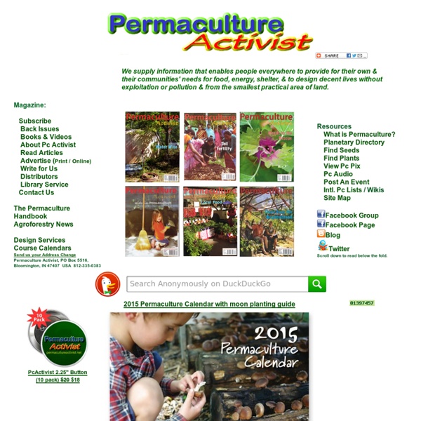 Permaculture Activist Magazine