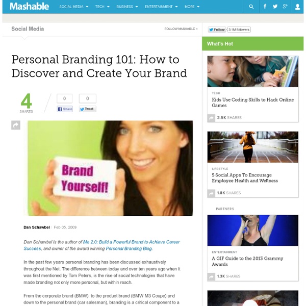 Personal Branding 101: How to Discover and Create Your Brand