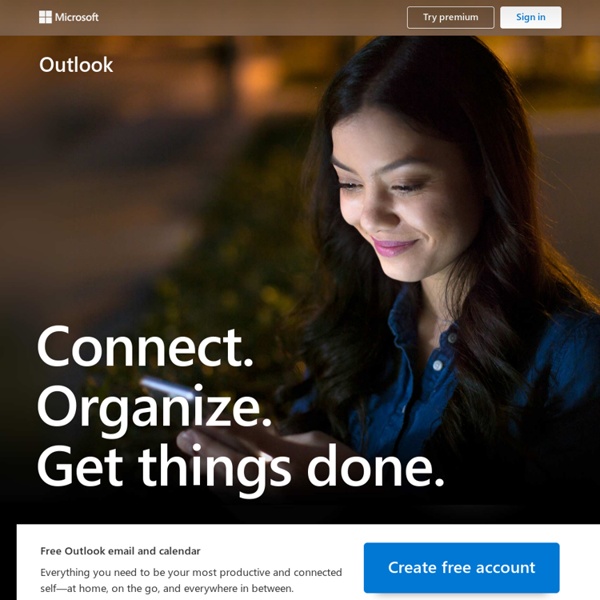 Outlook.com - Microsoft free personal email