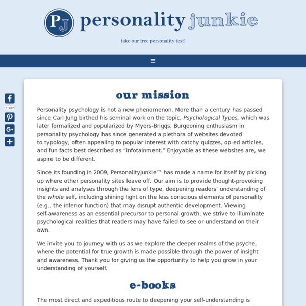 Personality Junkie