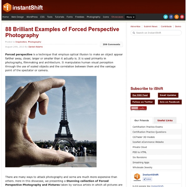 88 Brilliant Examples of Forced Perspective Photography