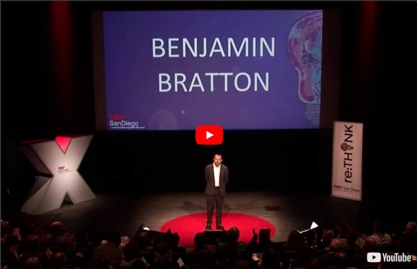 Benjamin Bratton: New perspectives: What's Wrong with TED Talks? at TEDxSanDiego 2013 - Re:Think