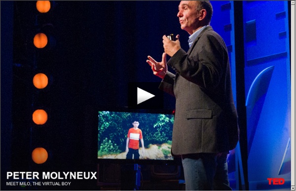 Peter Molyneux demos Milo, the virtual boy