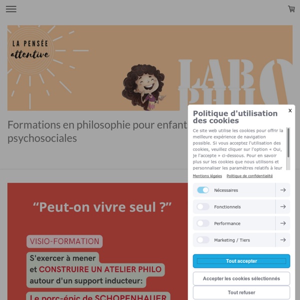 Labo Philo, philosophie et pédagogie - Site de labophilo !