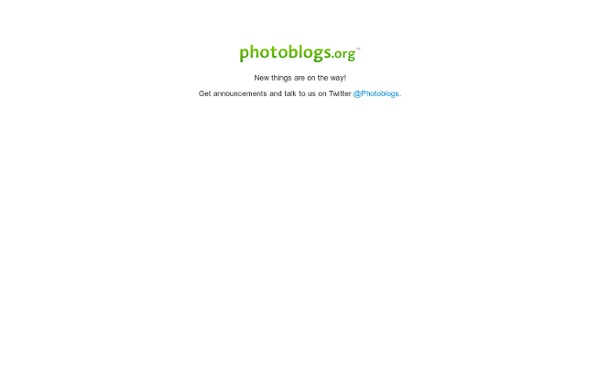 Photoblogs.org - The Photoblogging Resource